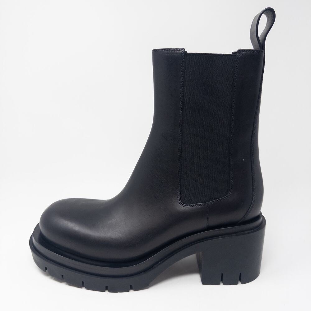 Bottega Veneta Chelsea Boots Black Lug Sole 39.5